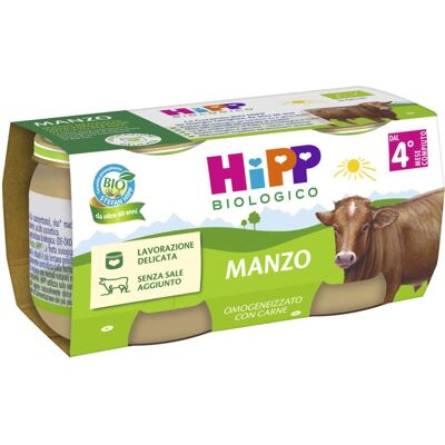 HiPP Carne di Manzo Biologica - 2x80g HiPP Carne di Manzo Biologica - 2x80g