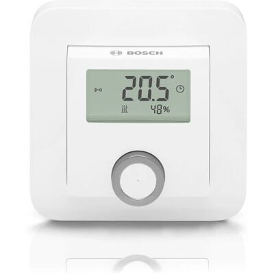 Chytrý termostat Bosch - Bezdrátový, Bílý Chytrý termostat Bosch - Bezdrátový, Bílý