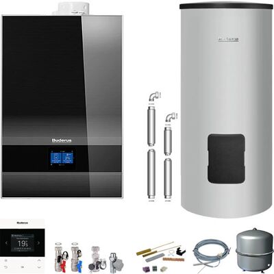 Buderus - GB192i.2-25 - 25kW - H-Gas - Logaplus-Paket W50 Buderus - GB192i.2-25 - 25kW - H-Gas - Logaplus-Paket W50