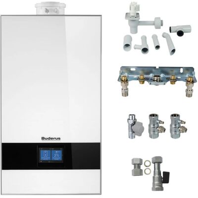 Buderus - Logamax plus W43 GB182i.2-20 - 20 kW - H-Gas - Gastherme Buderus - Logamax plus W43 GB182i.2-20 - 20 kW - H-Gas - Gastherme