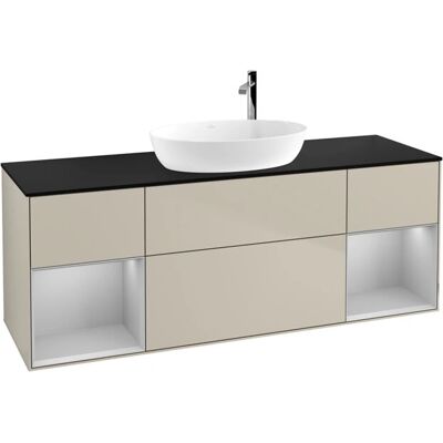 Villeroy und Boch Finion F982GJHH - Meuble de salle de bain mural avec LED - Publicité Villeroy und Boch Finion F982GJHH - Meuble de salle de bain mural avec LED - Publicité