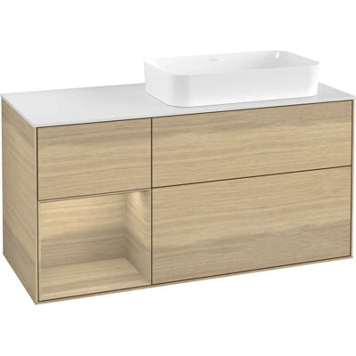 Villeroy & Boch Finion Wandhängender Badezimmer-Schrank mit LED-Beleuchtung Villeroy & Boch Finion Wandhängender Badezimmer-Schrank mit LED-Beleuchtung
