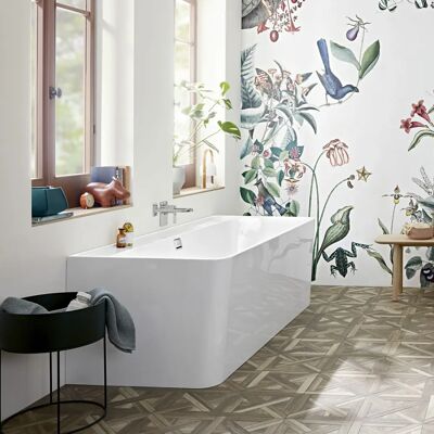 Villeroy & Boch Collaro rechteckige Wandbadewanne - Badewanne Villeroy & Boch Collaro rechteckige Wandbadewanne - Badewanne