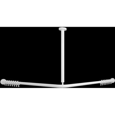 Villeroy & Boch ViCare Duschstange - 1200x1200mm, Weiß Villeroy & Boch ViCare Duschstange - 1200x1200mm, Weiß