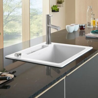 Villeroy & Boch Villeroy&boch Siluet 50 s Blanco CeramicPlus - Küchenspüle Villeroy & Boch Villeroy&boch Siluet 50 s Blanco CeramicPlus - Küchenspüle