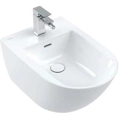 Villeroy & Boch Subway 3.0 Bidet - Wandmontage, 375x560 mm, Weiß-Alpin Villeroy & Boch Subway 3.0 Bidet - Wandmontage, 375x560 mm, Weiß-Alpin