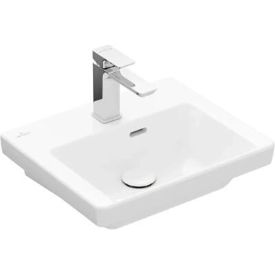Chiuvetă de mână Subway 3.0 de Villeroy & Boch - Alb-Alpin, Rectangulară, Montată pe perete Chiuvetă de mână Subway 3.0 de Villeroy & Boch - Alb-Alpin, Rectangulară, Montată pe perete