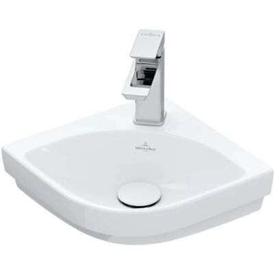 Villeroy & Boch Subway 3.0 Hoek-wastafel - Sanitair keramiek Villeroy & Boch Subway 3.0 Hoek-wastafel - Sanitair keramiek