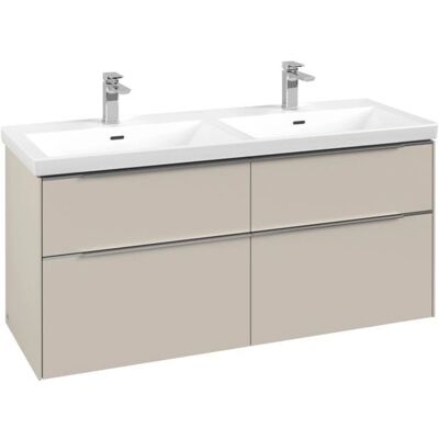 Villeroy & Boch Subway 3.0 Waschtischunterschrank - Grau, 4 Schubladen Villeroy & Boch Subway 3.0 Waschtischunterschrank - Grau, 4 Schubladen