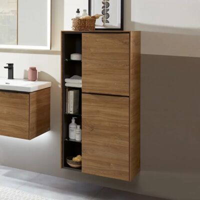 Villeroy & Boch Subway 3.0 Badschrank - Rechtsanschlag - Kansas Eiche Villeroy & Boch Subway 3.0 Badschrank - Rechtsanschlag - Kansas Eiche