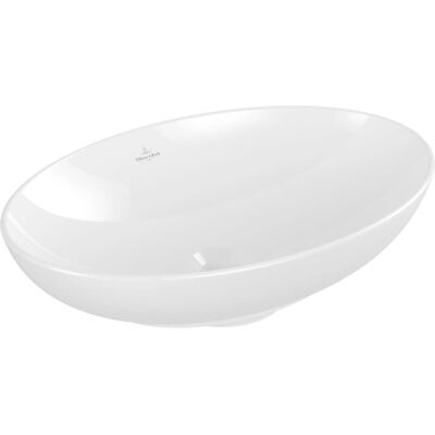 Vas de ceramică ovală albă Villeroy & Boch Loop & Friends - Vas de baie Vas de ceramică ovală albă Villeroy & Boch Loop & Friends - Vas de baie