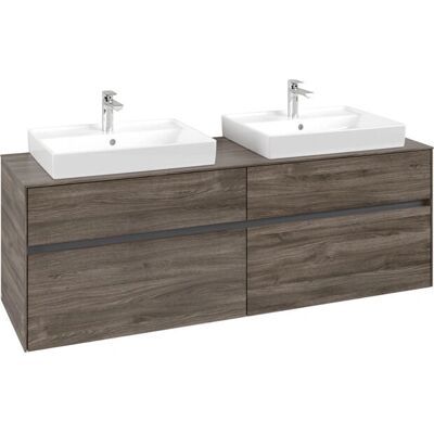 Villeroy & Boch Meuble de salle de bain - Stone Oak - 1600x548x500 mm - Publicité Villeroy & Boch Meuble de salle de bain - Stone Oak - 1600x548x500 mm - Publicité