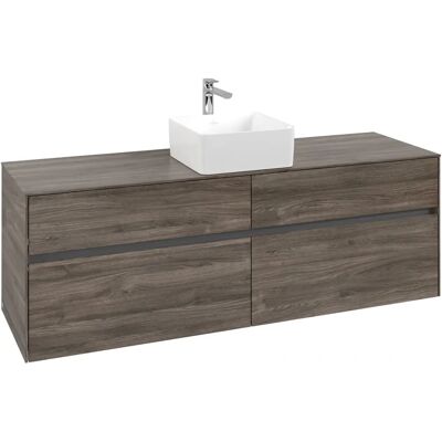 Villeroy & Boch Collaro Mueble de lavabo - 1600mm, Stone Oak, 4 cajones Villeroy & Boch Collaro Mueble de lavabo - 1600mm, Stone Oak, 4 cajones