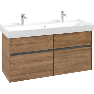 Villeroy & Boch Collaro Waschbeckenunterschrank - Kansas Eiche / Anthrazit Matt Villeroy & Boch Collaro Waschbeckenunterschrank - Kansas Eiche / Anthrazit Matt