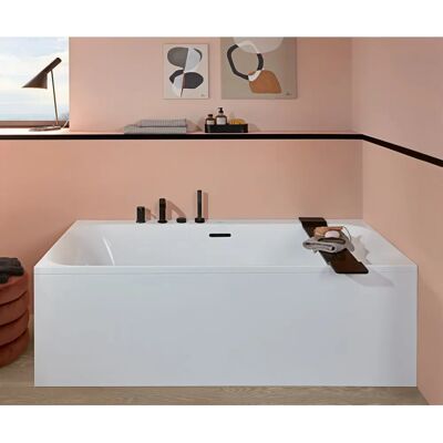 Villeroy & Boch Rechteckbadewanne mit Mittlerem Ablauf - Weiß Villeroy & Boch Rechteckbadewanne mit Mittlerem Ablauf - Weiß