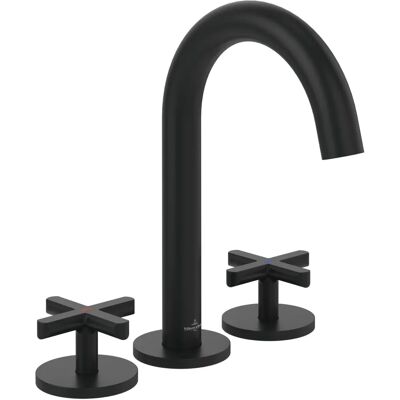 Robinet Villeroy & Boch Loop & Friends - Noir Mat - Publicité Robinet Villeroy & Boch Loop & Friends - Noir Mat - Publicité
