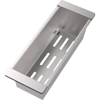 Villeroy & Boch Einhängeschale - Edelstahl - 12,8x36,4 cm - Einhängeschale Villeroy & Boch Einhängeschale - Edelstahl - 12,8x36,4 cm - Einhängeschale