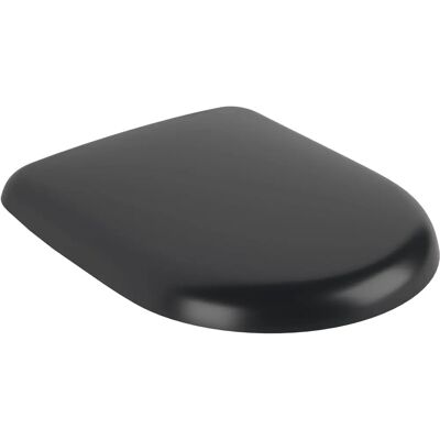 Villeroy & Boch Antao Oval WC-Sitz - SoftClose, QuickRelease, Schwarz Villeroy & Boch Antao Oval WC-Sitz - SoftClose, QuickRelease, Schwarz