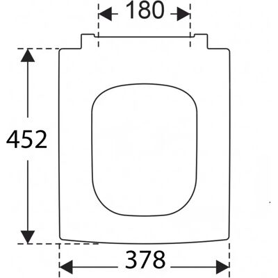Villeroy & Boch Memento 2.0 Capac WC - SoftClosing - QuickRelease - Negru Villeroy & Boch Memento 2.0 Capac WC - SoftClosing - QuickRelease - Negru