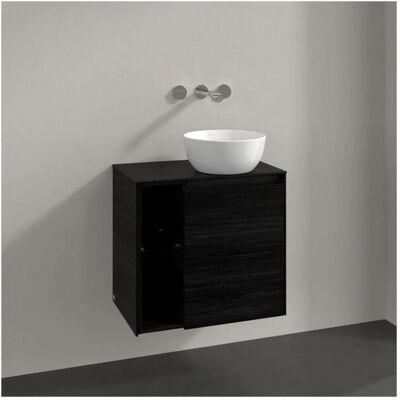 Villeroy und Boch C151B0AB Schwarze Eiche Waschtischunterschrank - Rechts Waschbecken Villeroy und Boch C151B0AB Schwarze Eiche Waschtischunterschrank - Rechts Waschbecken