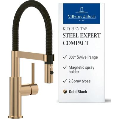Villeroy und Boch Steel Expert Robinet de Cuisine Compact - Acier Inoxydable - Publicité Villeroy und Boch Steel Expert Robinet de Cuisine Compact - Acier Inoxydable - Publicité