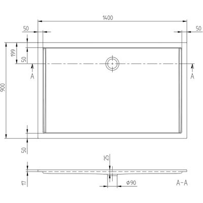 Villeroy & Boch - Taro - 140 x 90 cm - Duschtablett Villeroy & Boch - Taro - 140 x 90 cm - Duschtablett