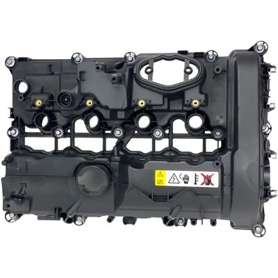 VAICO V20-3384 Coperchio della Testa del Cilindro - Plastica, con Valvola di Sfiato, Viti, Guarnizione VAICO V20-3384 Coperchio della Testa del Cilindro - Plastica, con Valvola di Sfiato, Viti, Guarnizione
