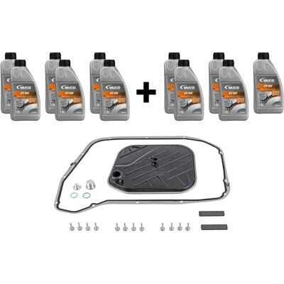VAICO 8HP55 Kit de schimb de ulei pentru transmisie automată - 11L cu garnitură VAICO 8HP55 Kit de schimb de ulei pentru transmisie automată - 11L cu garnitură
