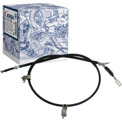 Ackoja Mazda 323 Handbrake Cable - Rear Right, 1653mm Ackoja Mazda 323 Handbrake Cable - Rear Right, 1653mm