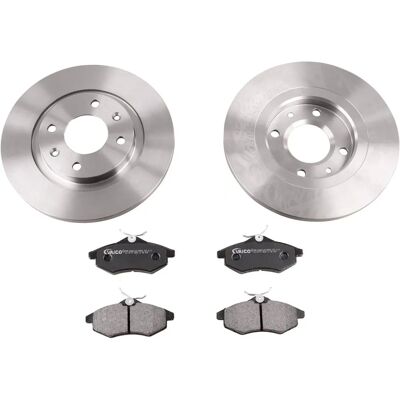 Vaico V22-0720 Brake Disc & Pad Set - Front Citroën C2 C3 Vaico V22-0720 Brake Disc & Pad Set - Front Citroën C2 C3