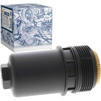 Vaico Oliefilterhusetdække - M70, Sort, 74mm Vaico Oliefilterhusetdække - M70, Sort, 74mm