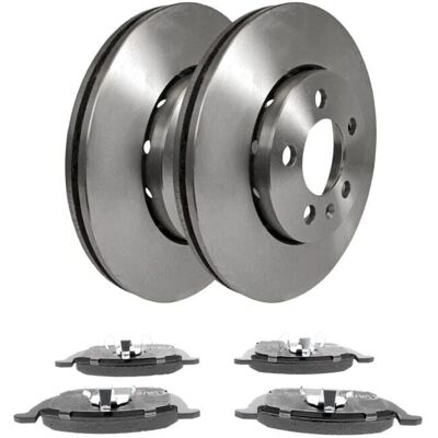Zestaw hamulcowy Vaico 256mm dla Audi, Seat, Skoda, VW - Wentylowane tarcze przednie Zestaw hamulcowy Vaico 256mm dla Audi, Seat, Skoda, VW - Wentylowane tarcze przednie