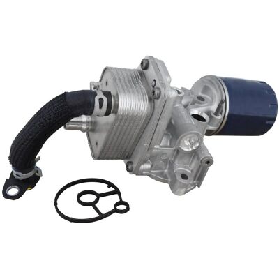 Vemo V22-60-0058 Module filtre à huile en aluminium avec support - Refroidisseur d'huile compatible avec Peugeot, Citroën, Opel Vemo V22-60-0058 Module filtre à huile en aluminium avec support - Refroidisseur d'huile compatible avec Peugeot, Citroën, Opel