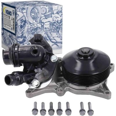 VEMO V20-99-0006 - Vannpumpe - BMW-kompatibel - Inkluderer svinghjul og termostat VEMO V20-99-0006 - Vannpumpe - BMW-kompatibel - Inkluderer svinghjul og termostat
