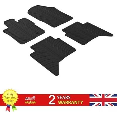 VAICO V25-2996 - Tapetes de Carro - Preto/Titânio VAICO V25-2996 - Tapetes de Carro - Preto/Titânio