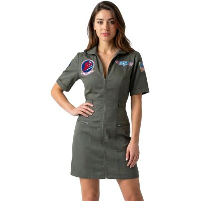 My Other Me Top Gun Kostüm - Grün, Medium - Kleid My Other Me Top Gun Kostüm - Grün, Medium - Kleid