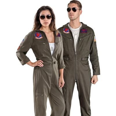 Maskworld - Top Gun - Olivgrün - Costume Maskworld - Top Gun - Olivgrün - Costume