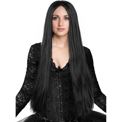 Metamorph - Morticia - Schwarz - Lang - Wig Metamorph - Morticia - Schwarz - Lang - Wig