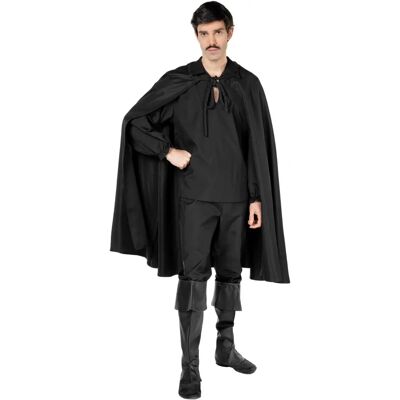 Maskworld - Zorro Cape - Schwarz - Einheitsgröße - Cape Maskworld - Zorro Cape - Schwarz - Einheitsgröße - Cape