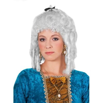 Maskworld - Barock Locken Perücke - Universalgröße - Material PVC - Perücke Maskworld - Barock Locken Perücke - Universalgröße - Material PVC - Perücke