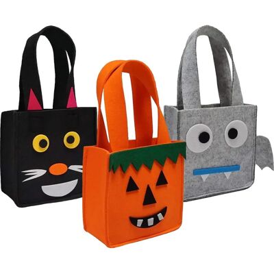 Metamorph - Halloween Kinder Taschen Kürbis Fledermaus Geist - 16x16x7 cm Metamorph - Halloween Kinder Taschen Kürbis Fledermaus Geist - 16x16x7 cm