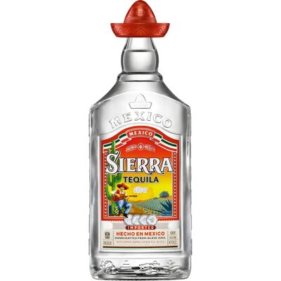 Sierra Silver Tequila - 0,7L, 38% - Spiritueux Mexicain - Publicité Sierra Silver Tequila - 0,7L, 38% - Spiritueux Mexicain - Publicité