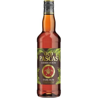 Old Pascas Rhum Barbados Sombre 37,5% - Rhum - Publicité Old Pascas Rhum Barbados Sombre 37,5% - Rhum - Publicité