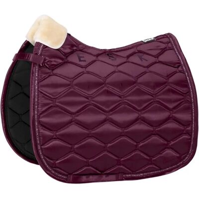 Eskadron - SatinCrystal - Brombeere - Satin - Sattelpad Eskadron - SatinCrystal - Brombeere - Satin - Sattelpad