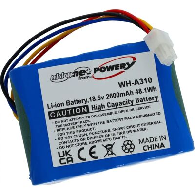Baterie Powery pro Gardena Sileno - 18,5V, 2500mAh Baterie Powery pro Gardena Sileno - 18,5V, 2500mAh