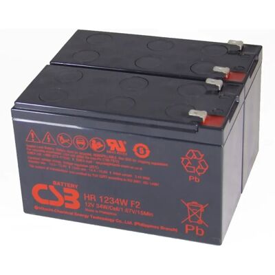 Baterie CSB HR 1234W F2 - 12V 9Ah Olověná, Dlouhá Životnost Baterie CSB HR 1234W F2 - 12V 9Ah Olověná, Dlouhá Životnost