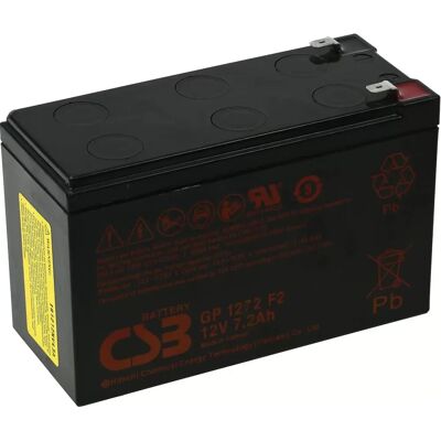 CSB - GP1272F2 - 12V - 7.2Ah - Batterie CSB - GP1272F2 - 12V - 7.2Ah - Batterie