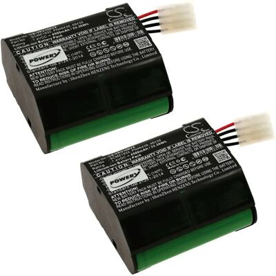Powery VR100 - 2er Pack - Li-Ion - 7,4V 4500mAh - Batterie Powery VR100 - 2er Pack - Li-Ion - 7,4V 4500mAh - Batterie