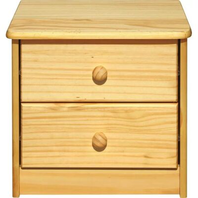 Home Affaire Chur Beistelltisch - 2 Schubladen - 43x42x35 cm - Holz Home Affaire Chur Beistelltisch - 2 Schubladen - 43x42x35 cm - Holz