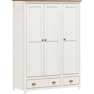 Home Affair Kleiderschrank Salgen - Holzschrank mit Türen & Schubladen Home Affair Kleiderschrank Salgen - Holzschrank mit Türen & Schubladen